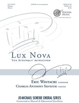 Lux Nova SATB choral sheet music cover